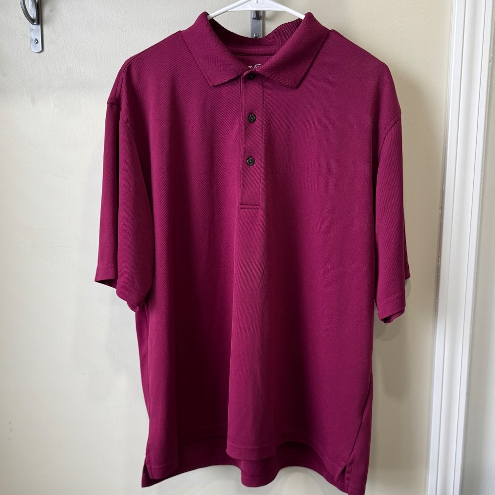 Jack Spicklaus Maroon Polo
